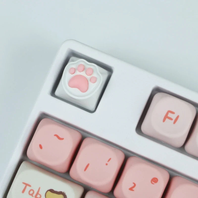 Charm 3D Animal Claw Keycap Soft Touches Keycap for MX Mechanical Keyboards