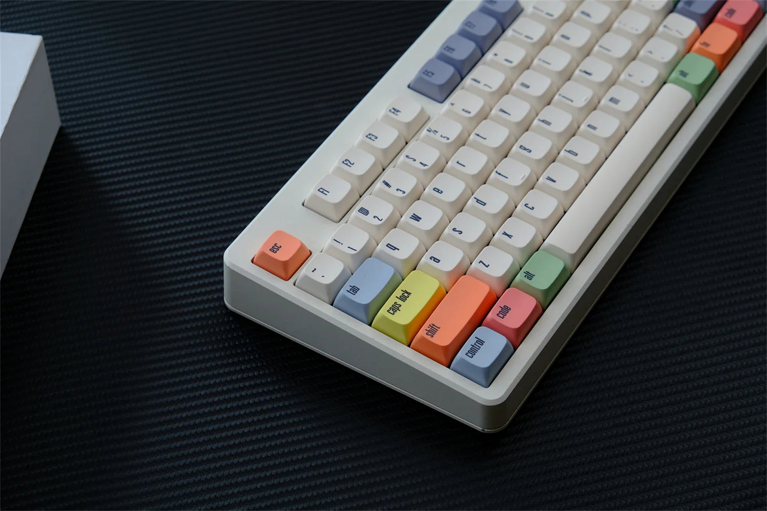 XDA PBT Keycaps Dye Sub Keycap For Mechanical Keyboard Gaming 75% Color Key Caps Wooting Minimalism Retro Custom DIY