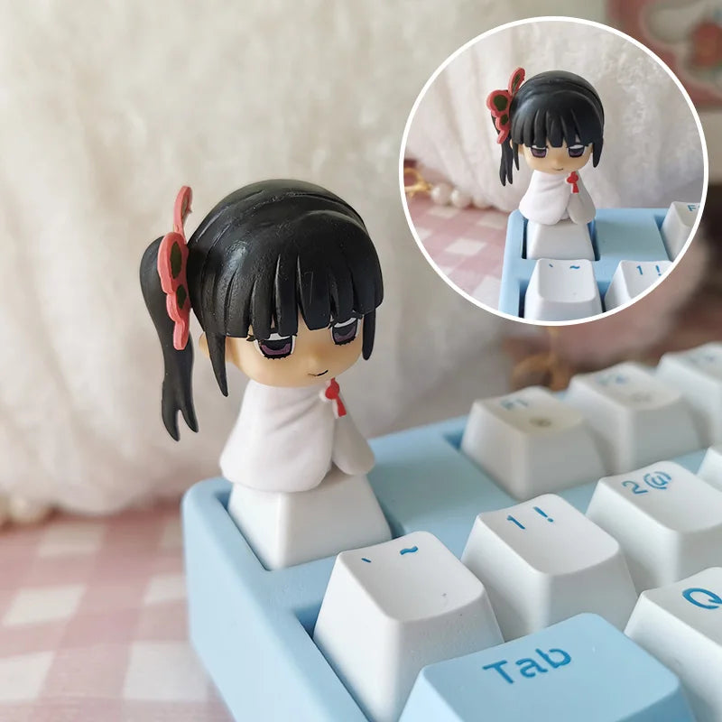 Demon Slayer Custom 3D Keycaps for Mechanical Keyboard - Cute Anime Game Accessories Decoration Gift