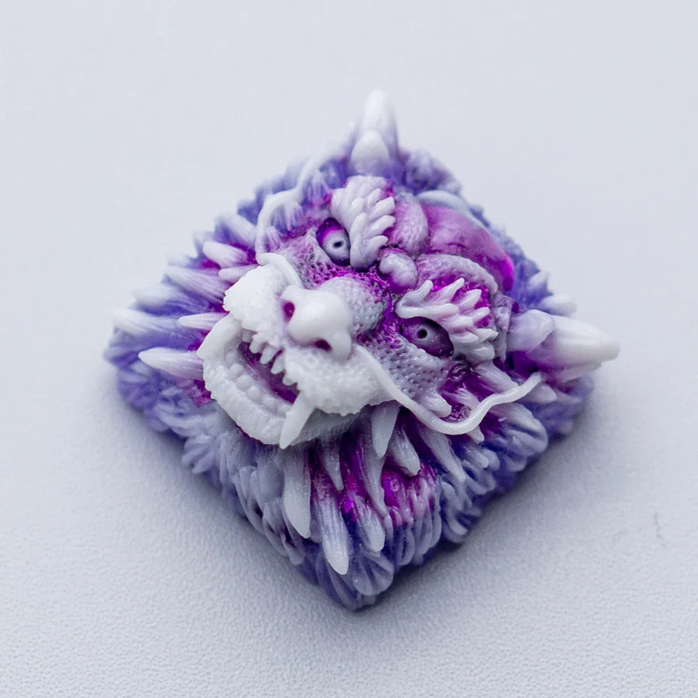 ECHOME Dragon Keycap 3D Resin Keycap for Mechanical Keyboard Custom Handmade Cool Key Cap Keyboard Accessories Decoration Gift
