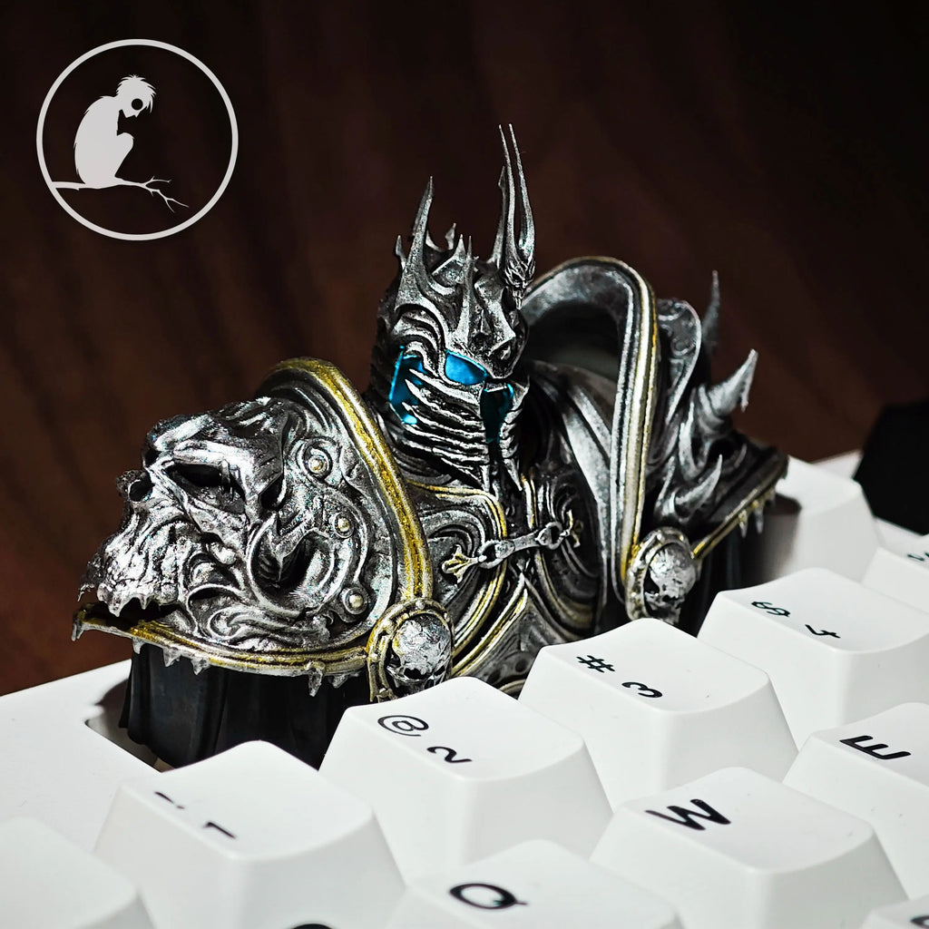 Warcraft Theme Keycap Frostmourne Keycaps Handmade Resin Backlit Key Cap MX Switch Customized Mechanical Keyboard  Accessories