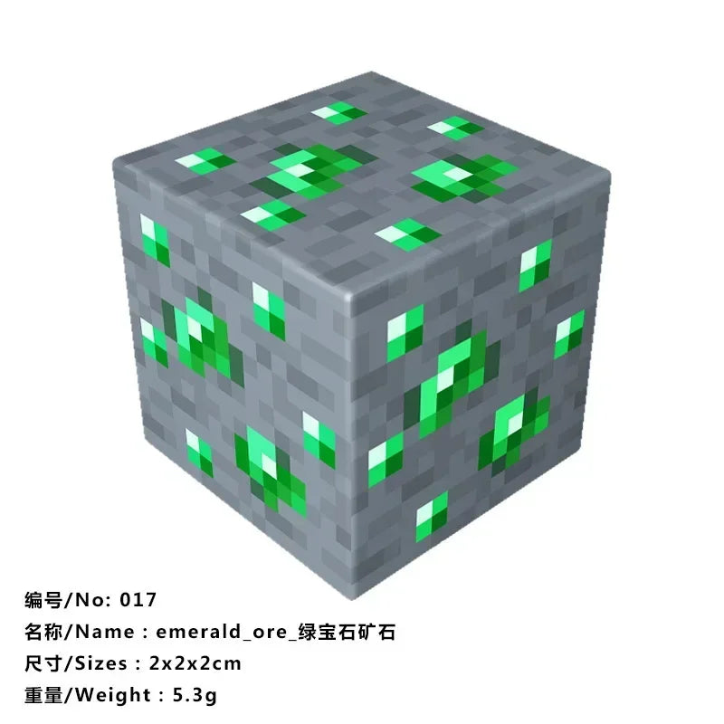 10pcs Minecraftinglys Magnetic Blocks Anime Children Puzzle Assembled Toy Doll Mini Magnetic Cube Model Kids Construction Toys