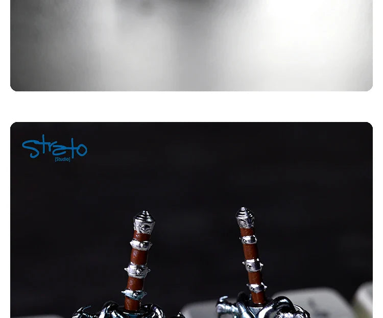 1Pc Mechanical Keyboard Keycaps OEM Height 3d Printed Personalized Resin Keycaps Wrath Of Frost The Lich King Game Key Cap Gifts