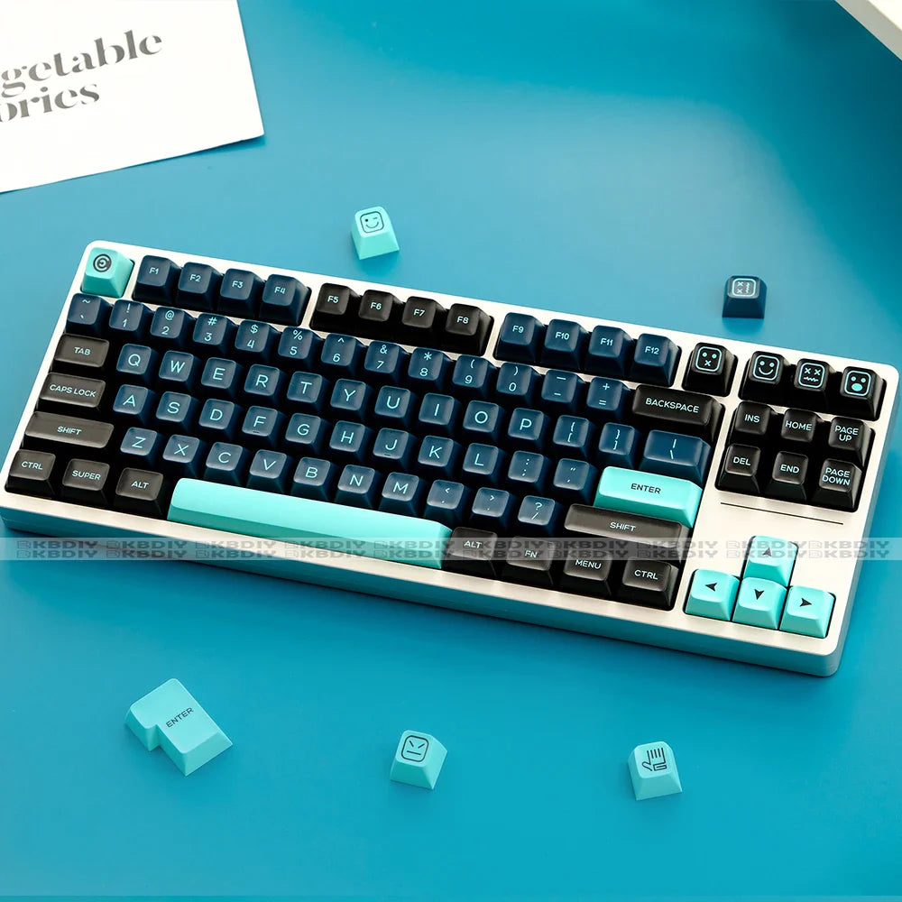 KBDiy GMK Monster Keycaps Custom PBT SA Profile 160 Key Caps ISO Mechanical Keyboard Keycap for MX Switches GMK67 G500 84/87/96