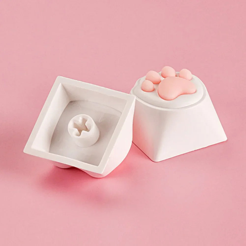 4Pcs 3D PC Replace for Cherry MX Gaming Mechanical Keyboard Keycap Keys Anime Custom Key Caps Cute Soft Cartoon Keycaps