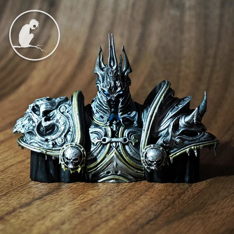 Warcraft Theme Keycap Frostmourne Keycaps Handmade Resin Backlit Key Cap MX Switch Customized Mechanical Keyboard  Accessories