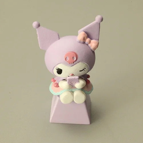 Cute Cartoon Melody Single Keycap for Cherry Mechanical Keyboard Personalized Handmade Keycap Keyboard Decoration