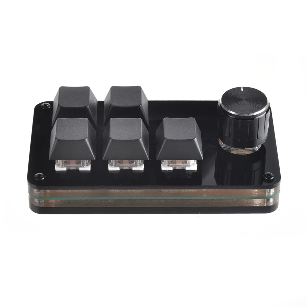 Mini Keyboard 5 Key 1 Knob Gamer Programmable Keyboard DIY Hot Swap Customization Mechanical Keyboard Macro Keypad