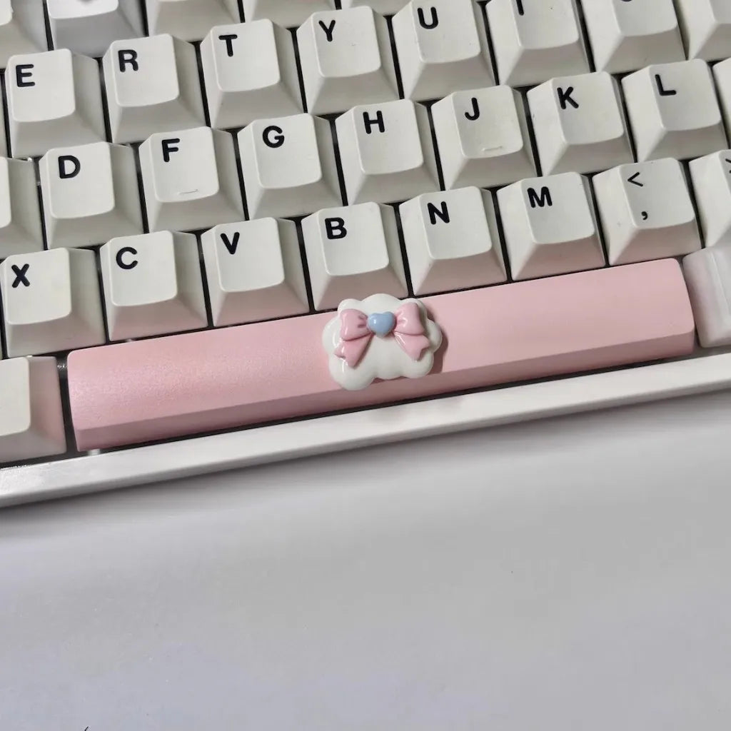 6.25u Space Keycap Cross Axis Mechanical Keyboard OEM Height Bow Rabbit Rabbit Personalized Key Caps
