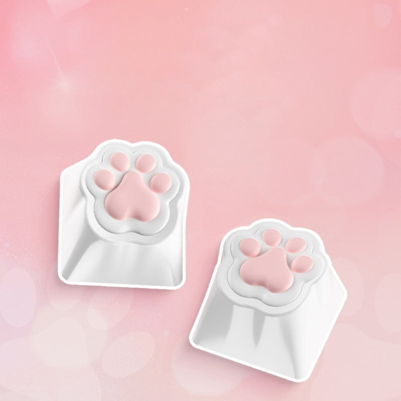 Custom Keycaps Personality Cat Paw Keycaps OEM Profile for MX Structure Mechanical Keys Caps Cute Keys Caps Replacement