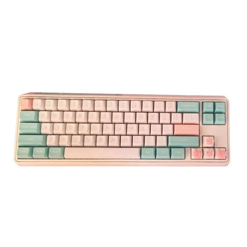 Cat's Paw PC&Silicone Soft and Cute Cat Claw Personalized Keycap Mechanical Keyboard KAWAII Cat Claw Keycap Customization Keycap